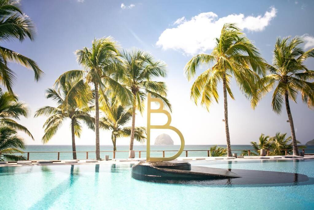 Le Bo Studio - Logement Standing Vue Mer & Piscine Le Diamant Exterior photo